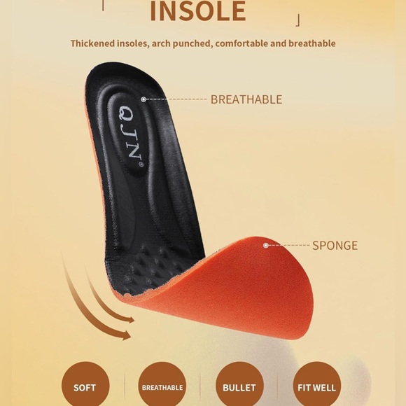 NWT QJN Mary Jane Shoes Women Flat Comfortable leather Casual Ladies beige 8 - Picture 11 of 12